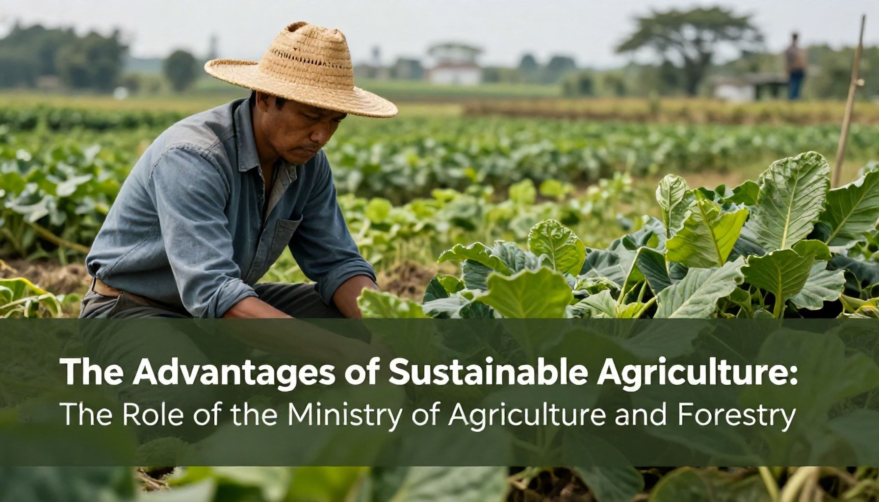 Sürdürülebilir Tarımın Avantajları: Tarım ve Orman Bakanlığının Rolü*