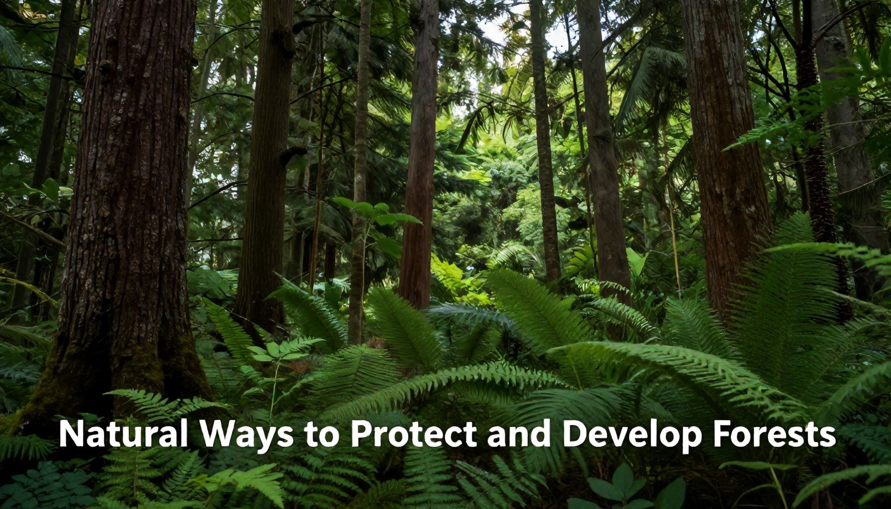 X Şekilde Doğal Ormanleri Koruma ve Tarımı Geliştirme Yolları*