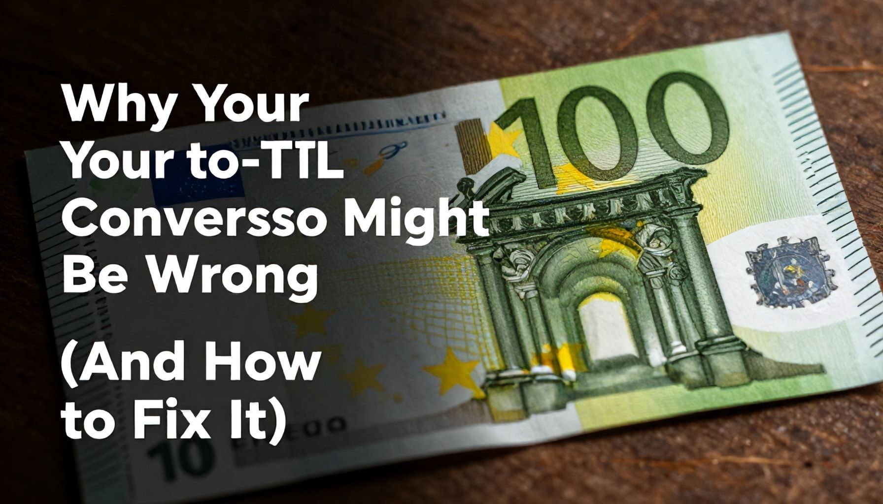 Why Your Euro-to-TL Conversion Might Be Wrong (And How to Fix It)*