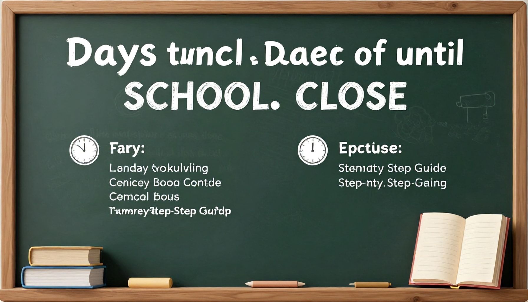 Okulların Kapanmasına Kaldığını Nasıl Hesaplarsın: Adım Adım Rehber"*