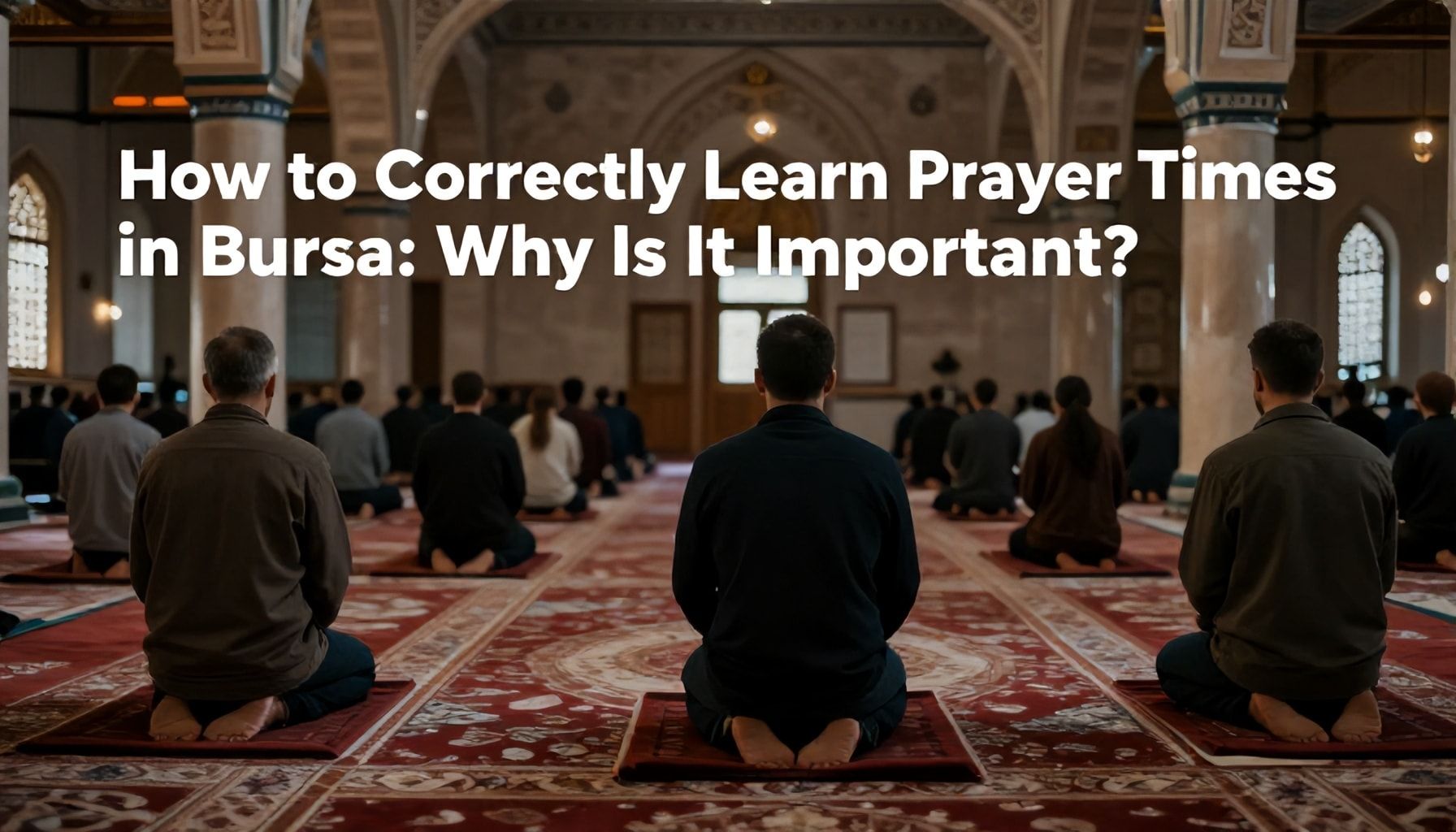Bursa'da Namaz Vakitlerini Doğru Öğrenmek: Neden Önemli?*