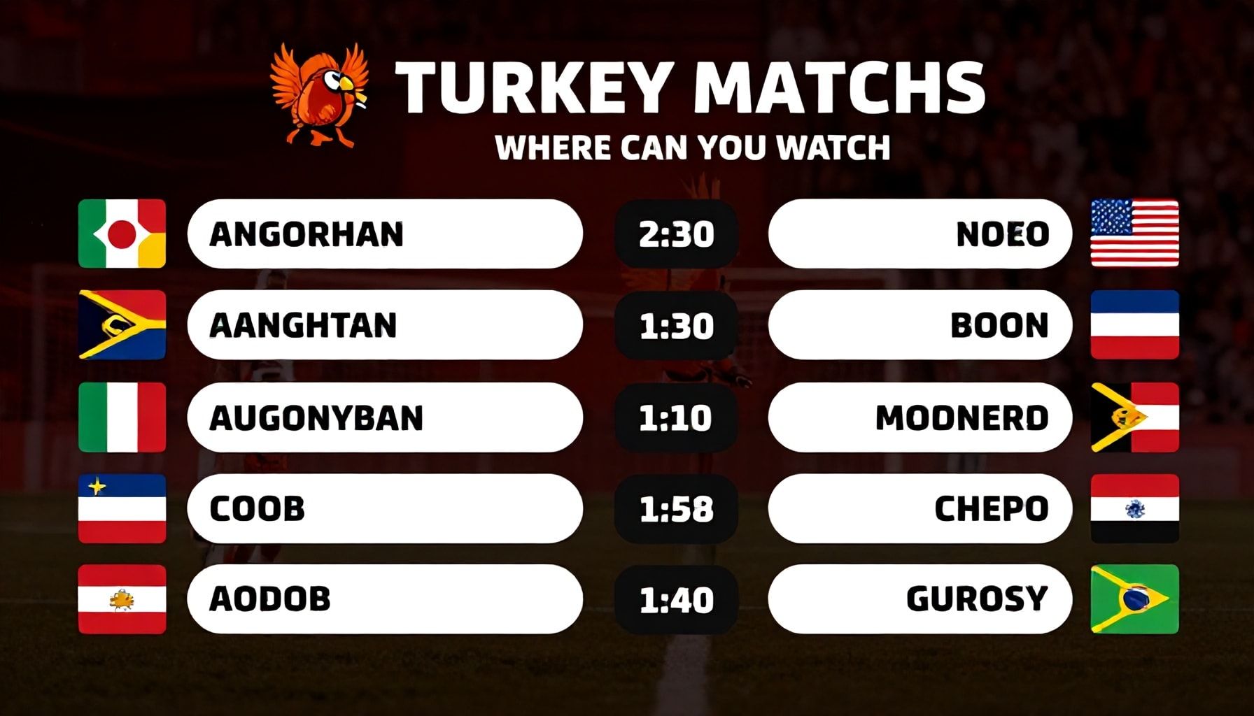 Türkiye maçlarını hangi kanalda izleyebilirsiniz?*