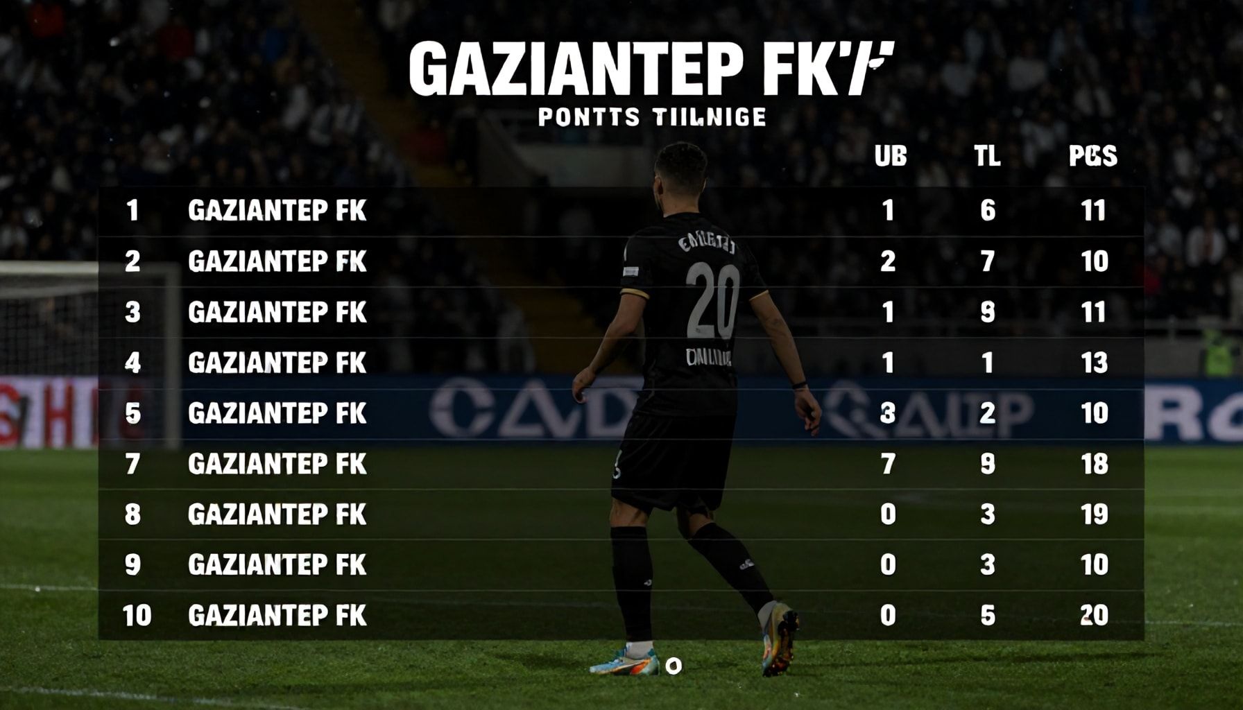 Gaziantep FK'nın Puan Durumunu Nasıl Yorumlarsın?*