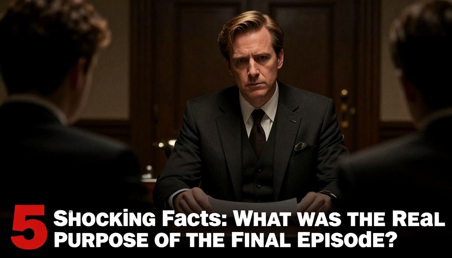 5 Şok Edici Gerçek: Son Bölümün Gerçek Amacı Neydi?