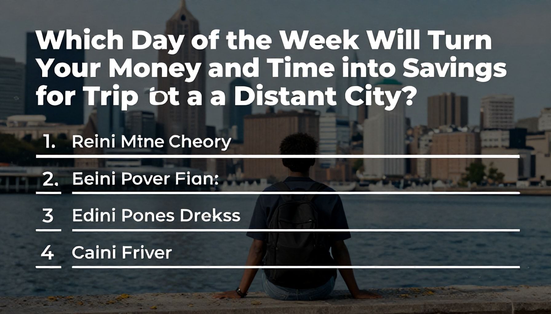 Haftanın Hangi Günü Uzak Şehre Gitmek Paranızı ve Zamanınızı Tasarrufa Dönüştürür?*