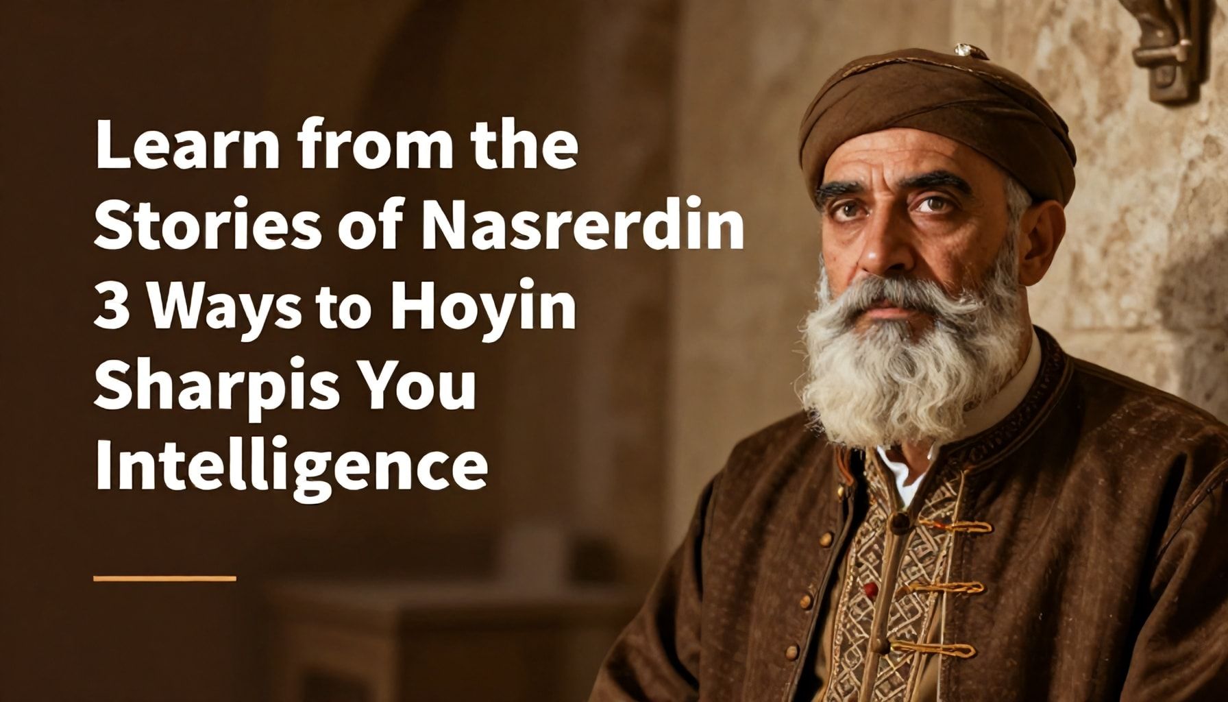 Nasrettin Hoca'nın Hikâyelerinden Öğren: 3 Yöntemle Zekâ Geliştirin*