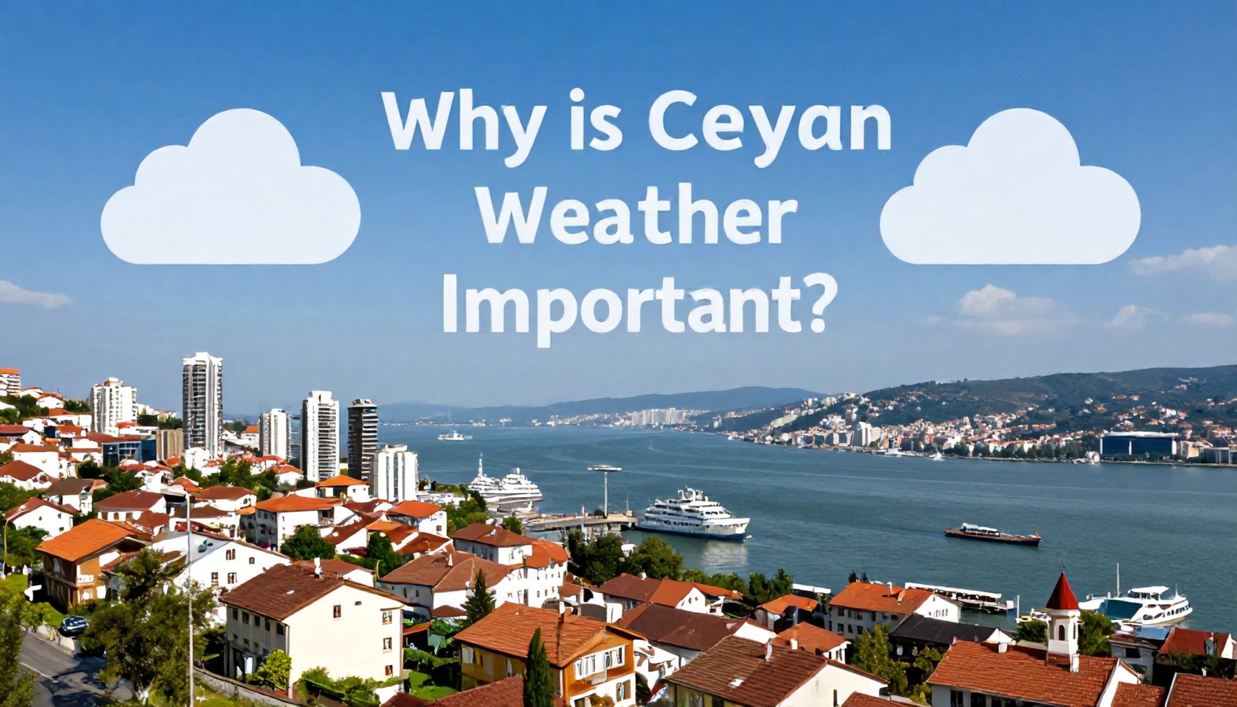 Neden Ceyhan Hava Durumu Önemli? Şehre Etkisi ve Planlama İpuçları*