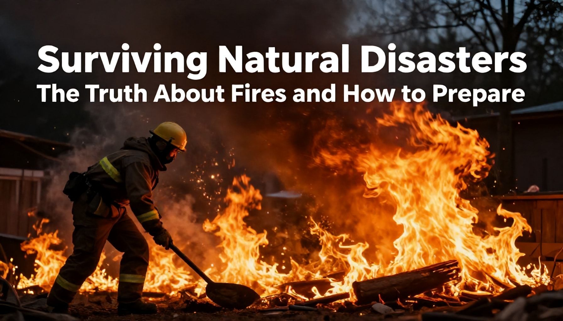 Doğal Afetlerde Hayatta Kalma: Yangınların Gerçekleri ve Nasıl Hazırlanacağınız*