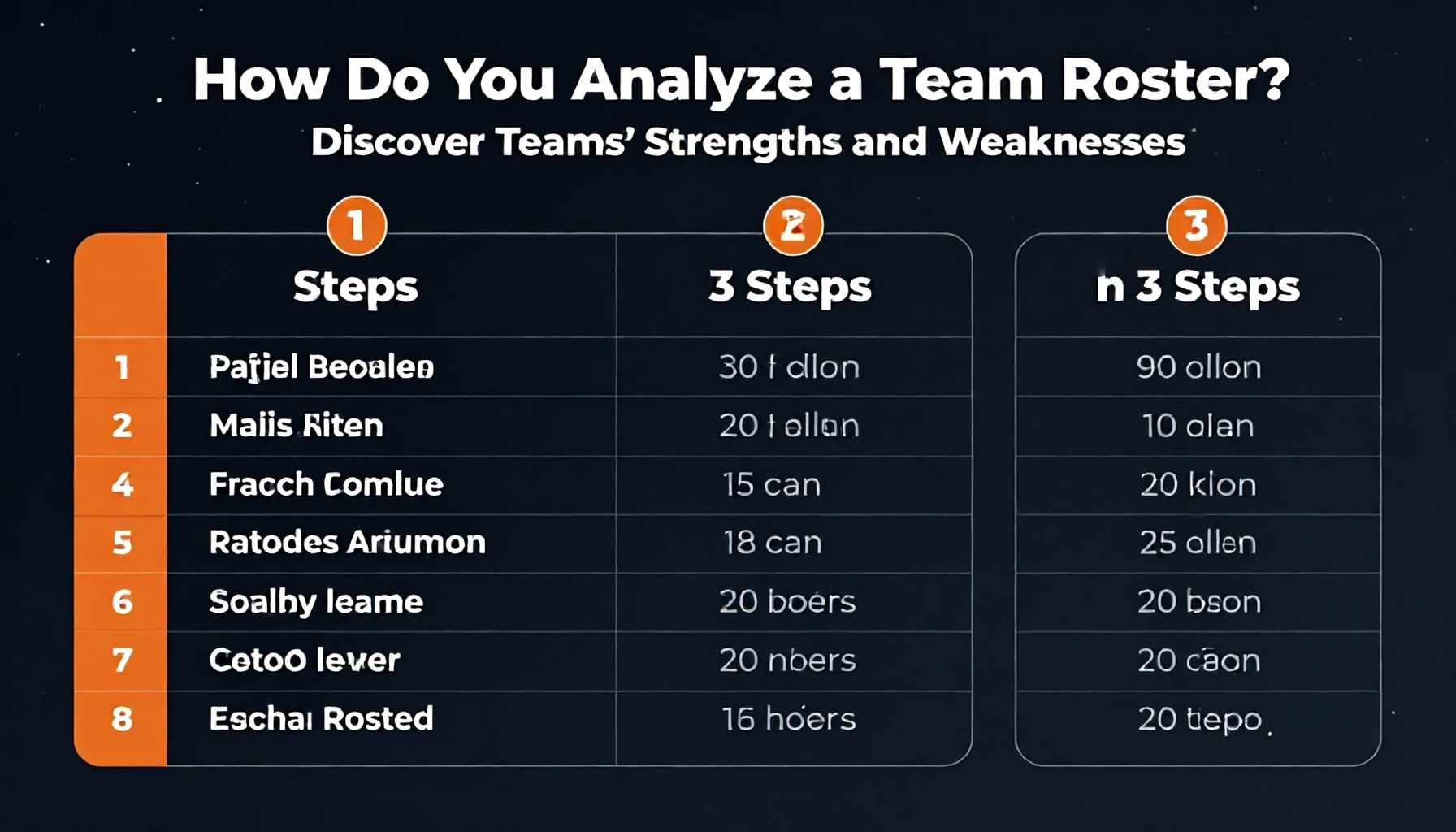 Maç Kadrosunu Nasıl Analiz Edersiniz? 3 Adımda Takımların Güçlü ve Zayıf Yönlerini Keşfedin*