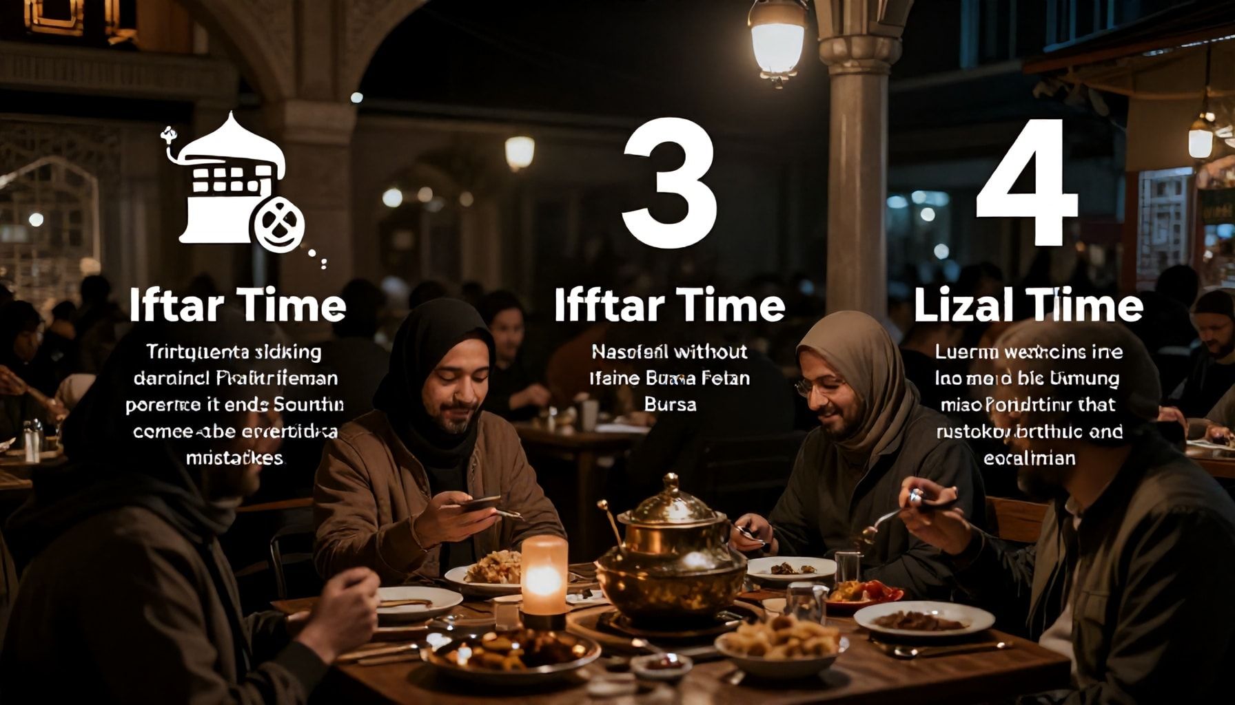 5 Yöntemle Bursa'da İftar Zamanını Hatalı Hesaplamadan Bulun*