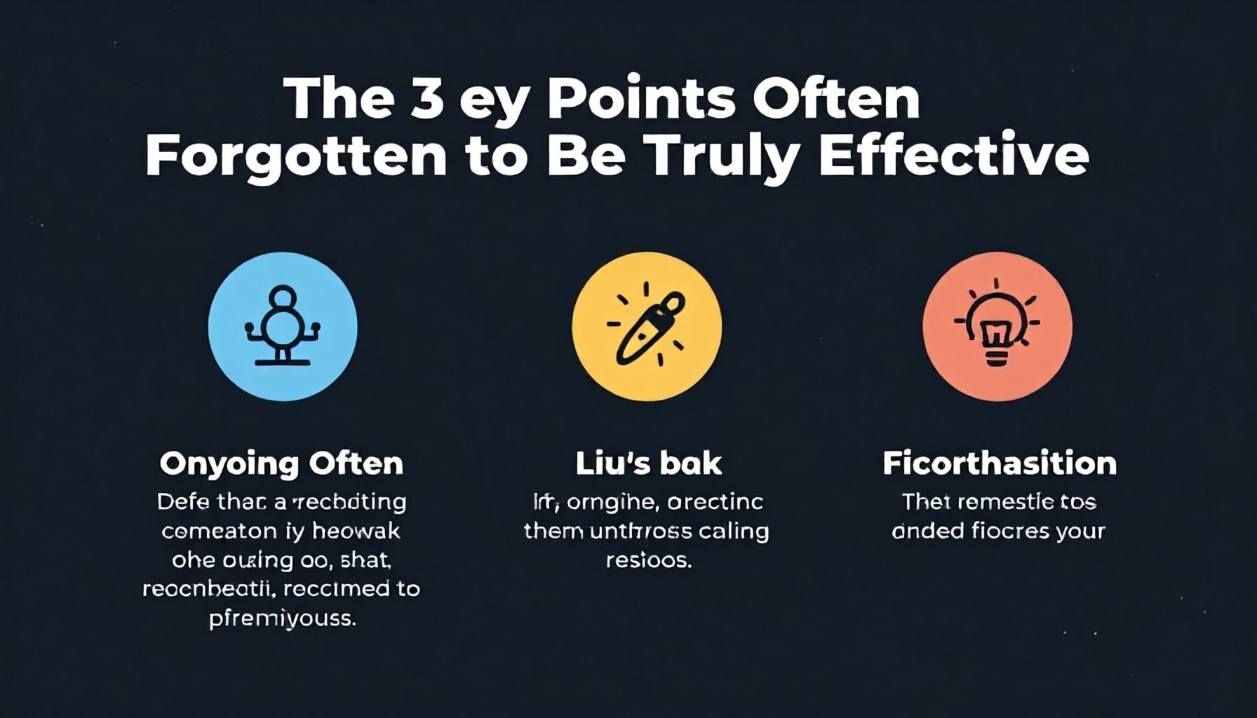 Gerçekten Etkili Olmak İçin Unutulan 3 Anahtar Nokta*