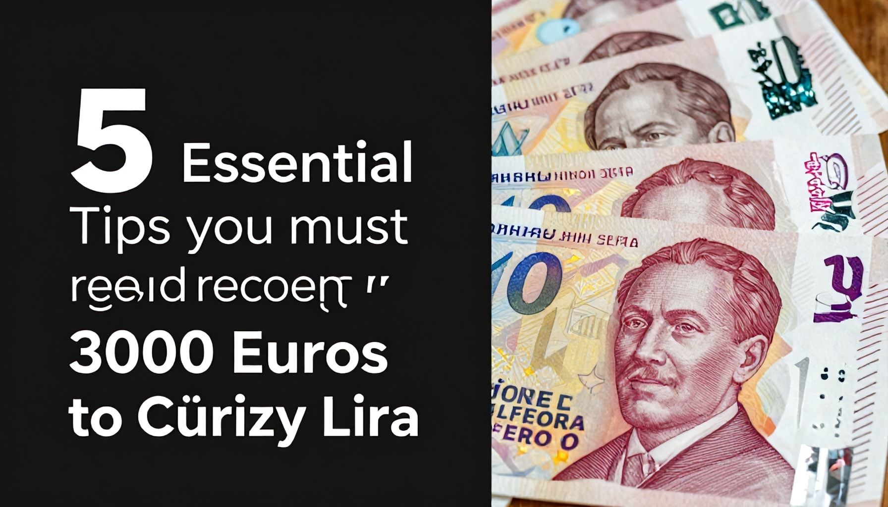 3000 Euro’yu TL’ye Dönüştürmeyi Planlıyorsanız, Bu 5 İpuçları Mutlaka Okuyun!*