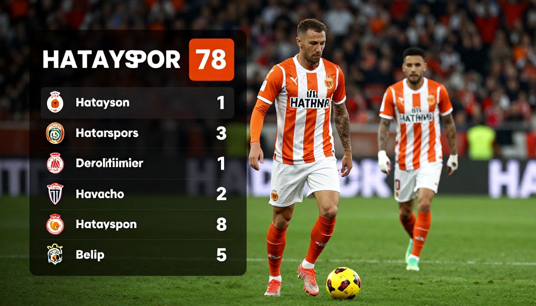 Hatayspor'un Surprizi: Takımın Gizli Silahları ve Oyuncuların Performans Analizi*