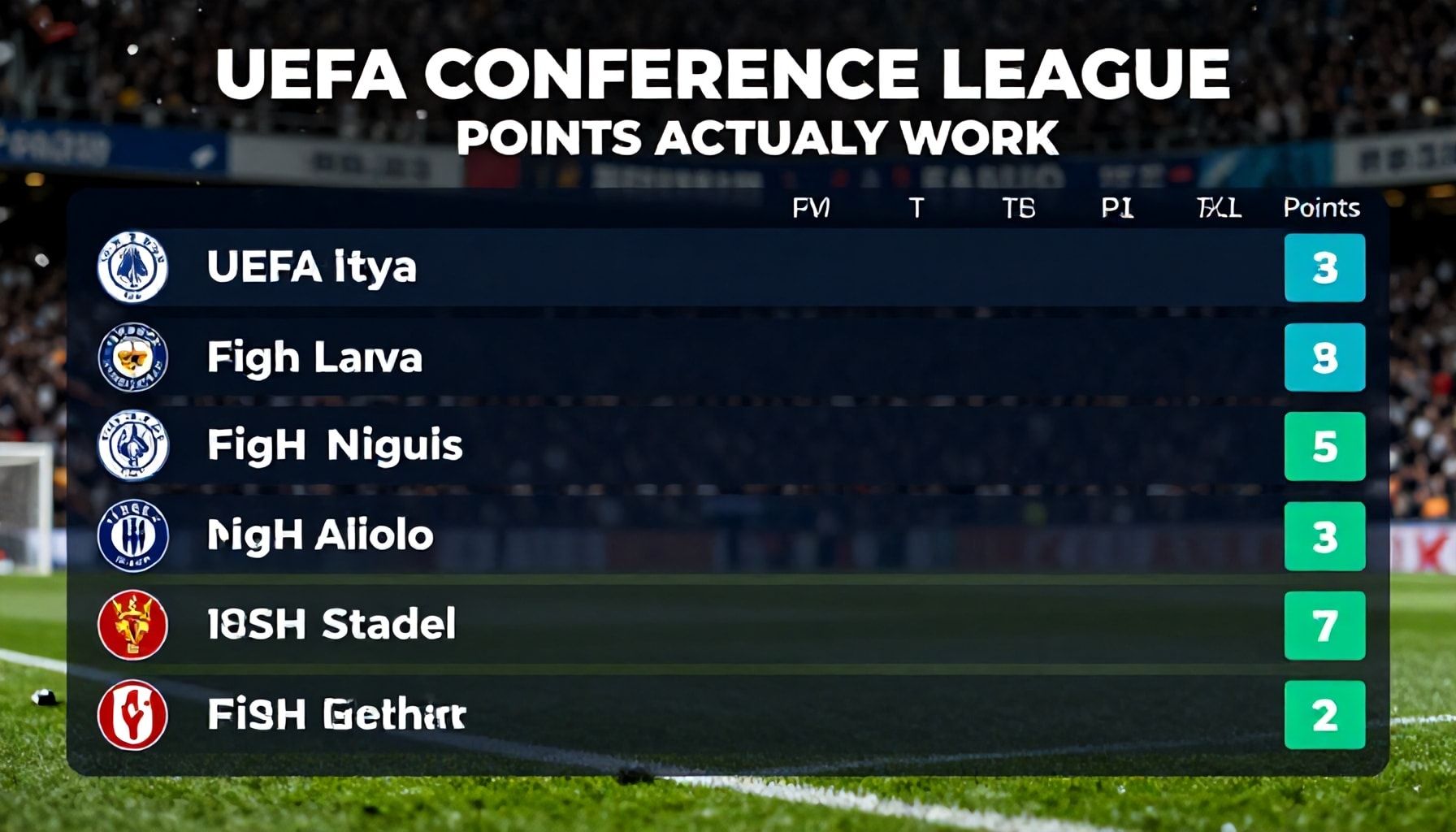 The Truth About How UEFA Conference League Points Actually Work*