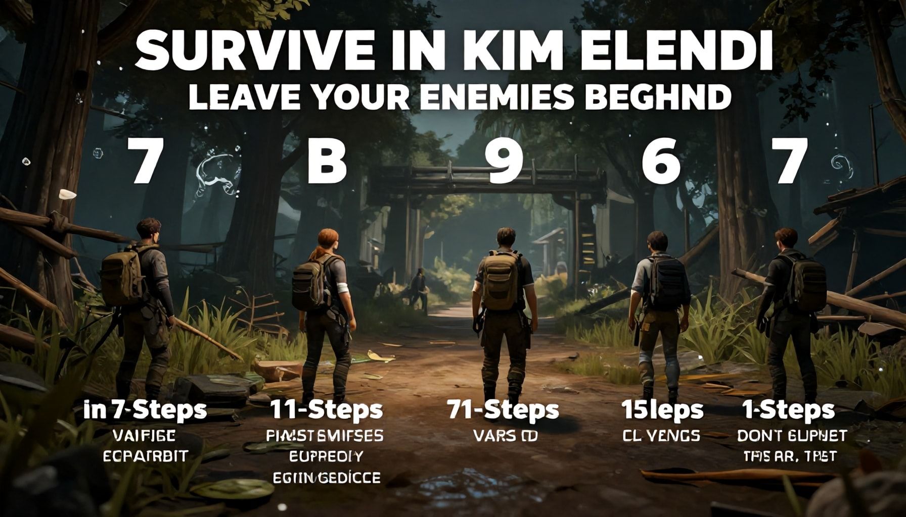 Kim Elendi'de Hayatta Kalma: 7 Adımla Düşmanları Geride Bırakın*