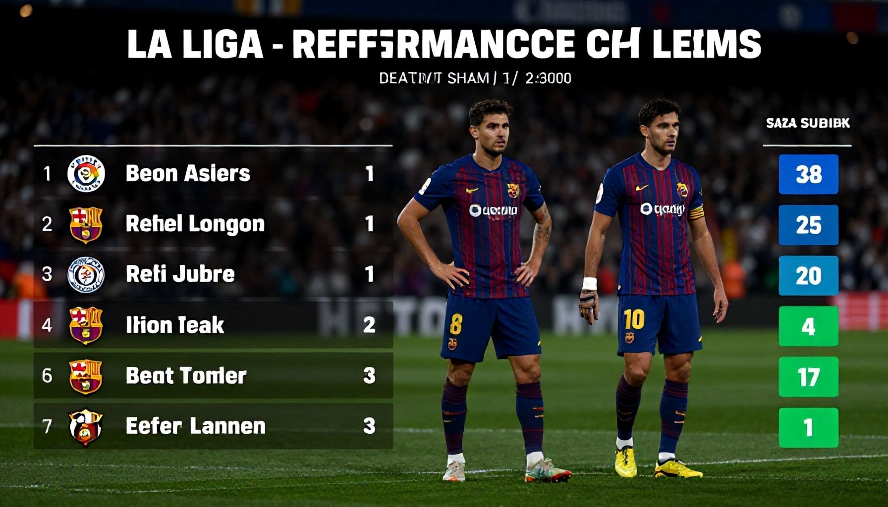 Why La Liga istatistikleri takımların gerçek performansını gösterir*