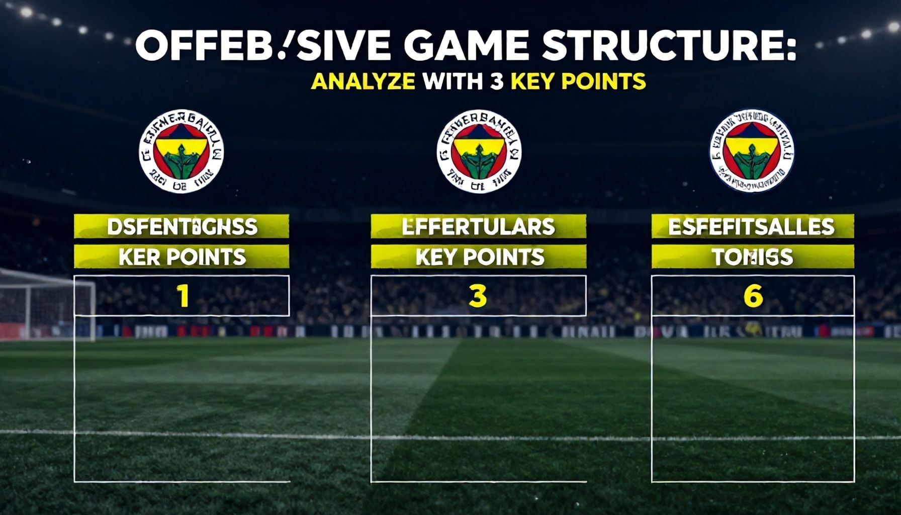 Fenerbahçe'nin Ofansif Oyun Kuruluşu: 3 Ana Nokta ile Analiz Edin*
