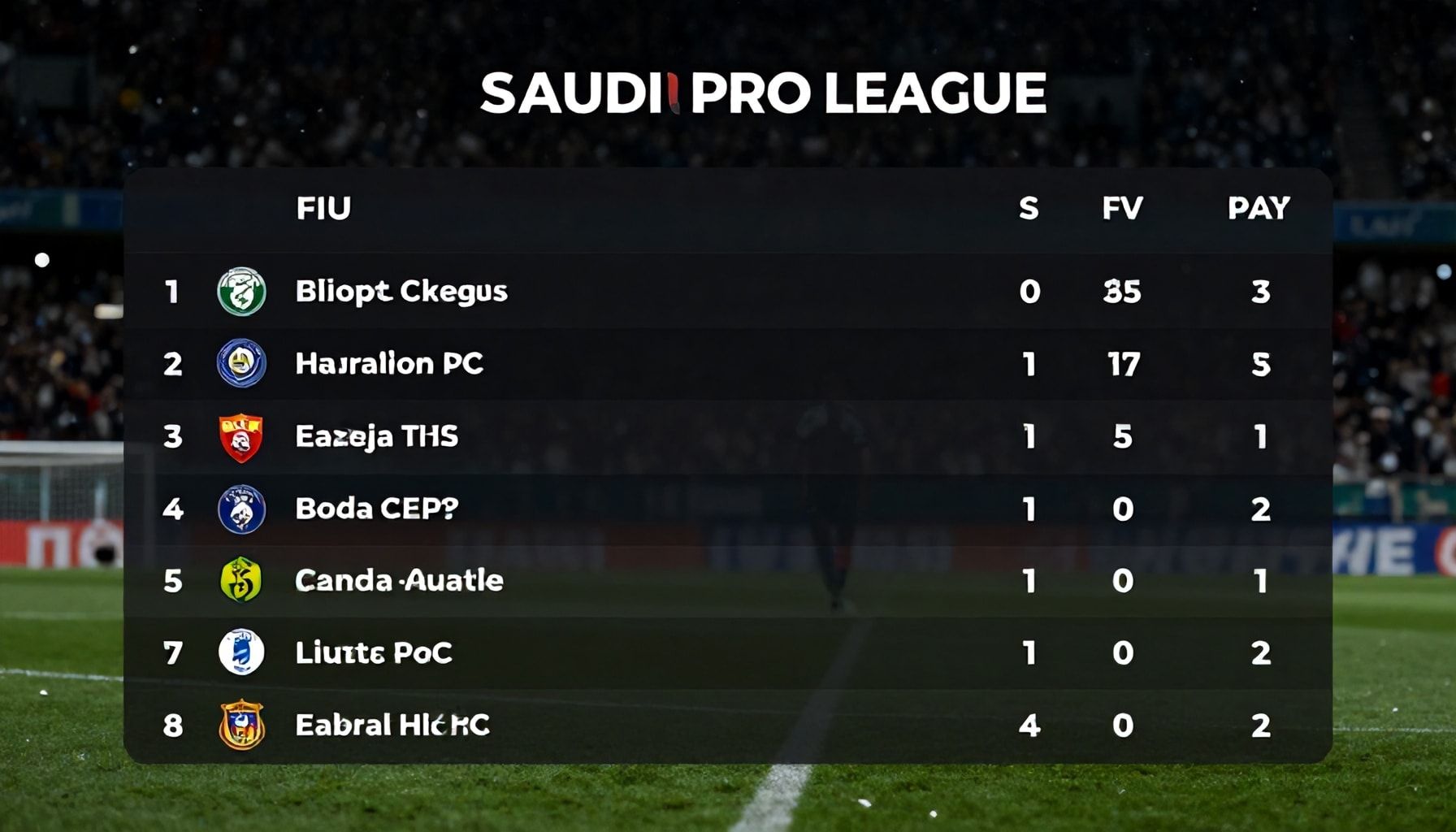 Suudi Arabistan Pro Lig'de Puan Durumlarını Nasıl Kontrol Edersiniz?*