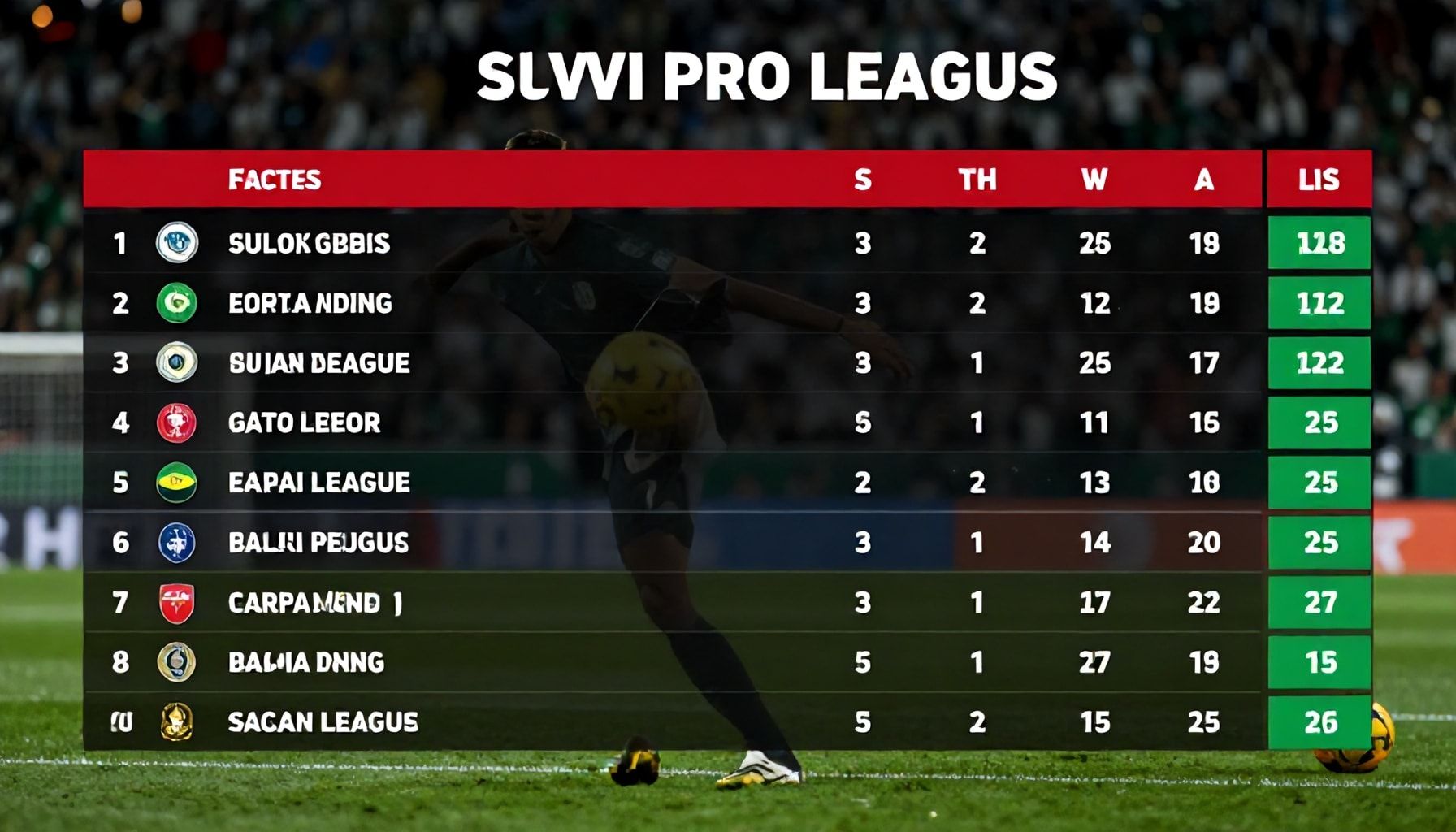 Suudi Arabistan Pro Lig'de Puan Durumları: Gerçekler ve Yanlış Anlamalar*