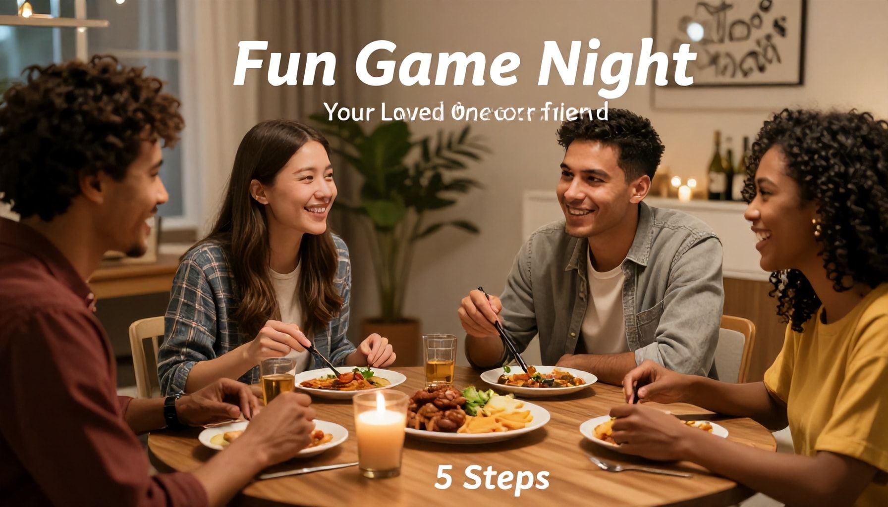 5 Adımda Sevgili veya Arkadaşınızla Eğlenceli Bir Oyun Geceyi Planlayın*