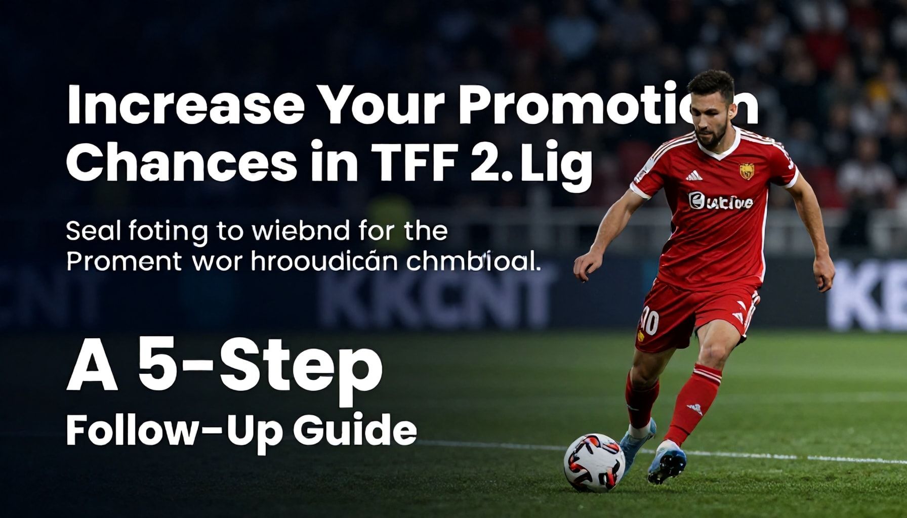 TFF 2. Lig'de Yükselme Şanslarınızı Artırın: 5 Adımda Takip Rehberi*