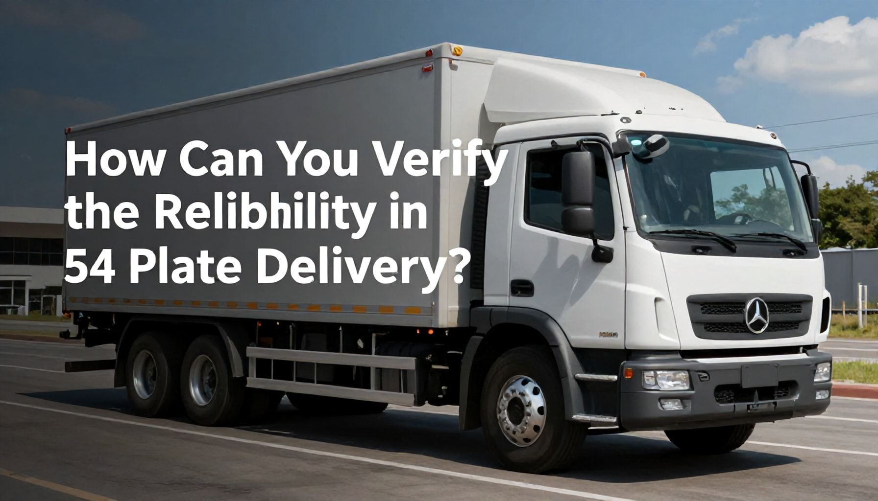 54 Nerenin Plakası Teslimatının Güvenilirliğini Nasıl Kontrol Edersiniz?*