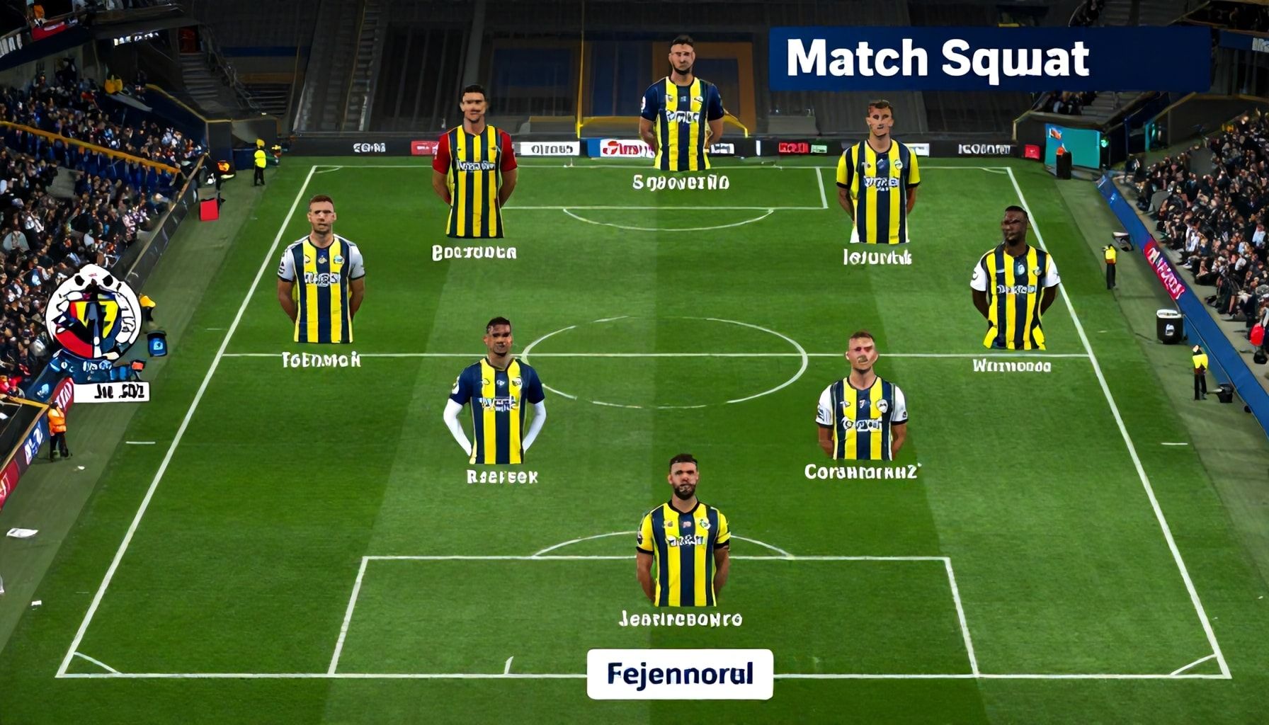 Fenerbahçe-Feyenoord Maç Kadrosu: Takımların En İyi Oyuncuları ve Taktik Detayları*