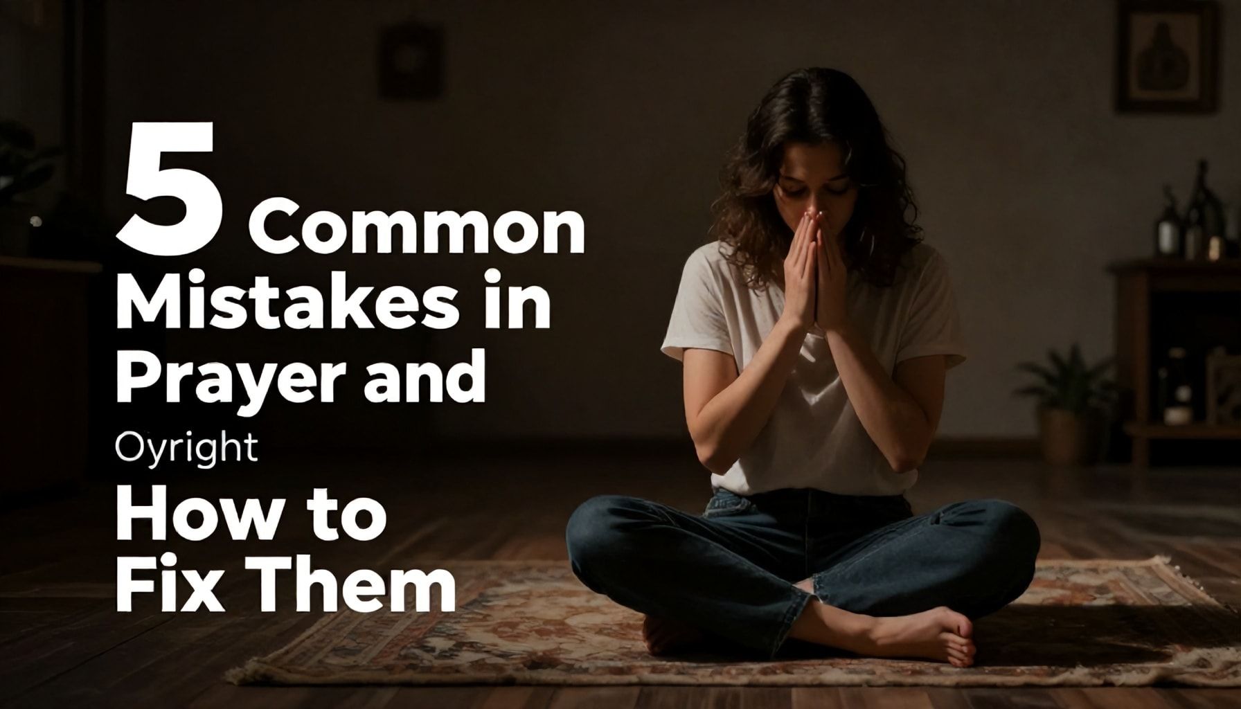 5 Sık Yapılan Namaz Hatası ve Nasıl Onarılır*