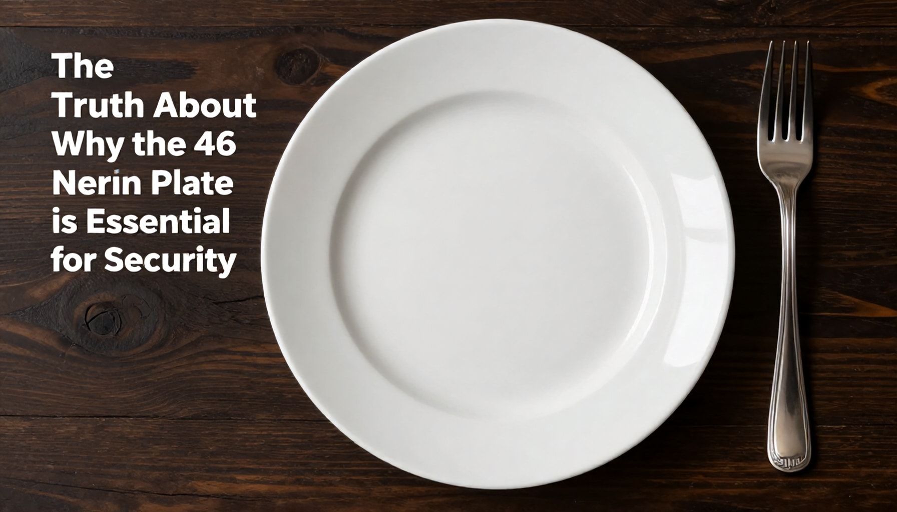 The Truth About Why 46 Nerenin Plakası Is Essential for Security*