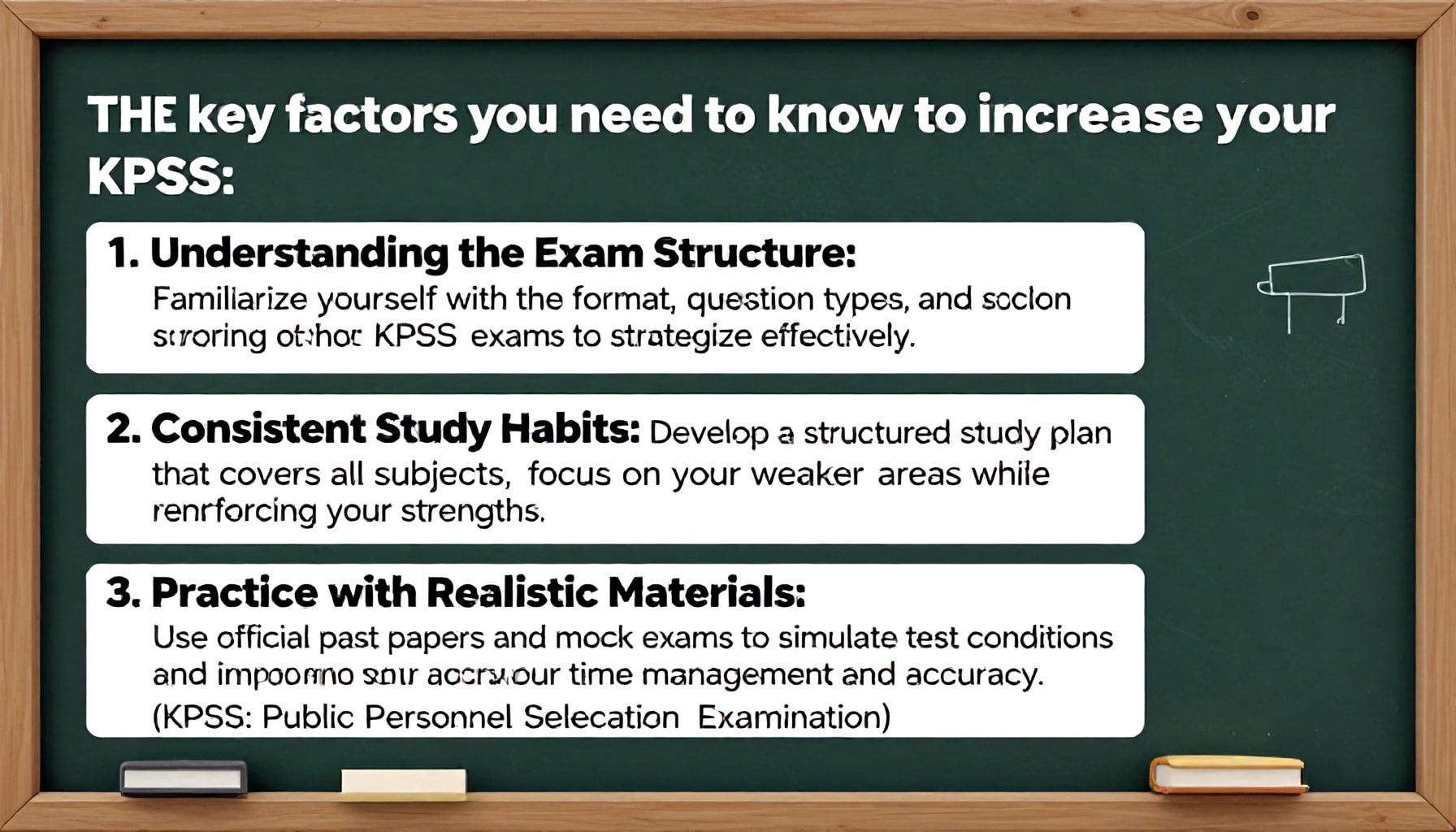 KPSS Puanınızı Artırmak İçin Bilmeniz Gereken 3 Ana Faktör*