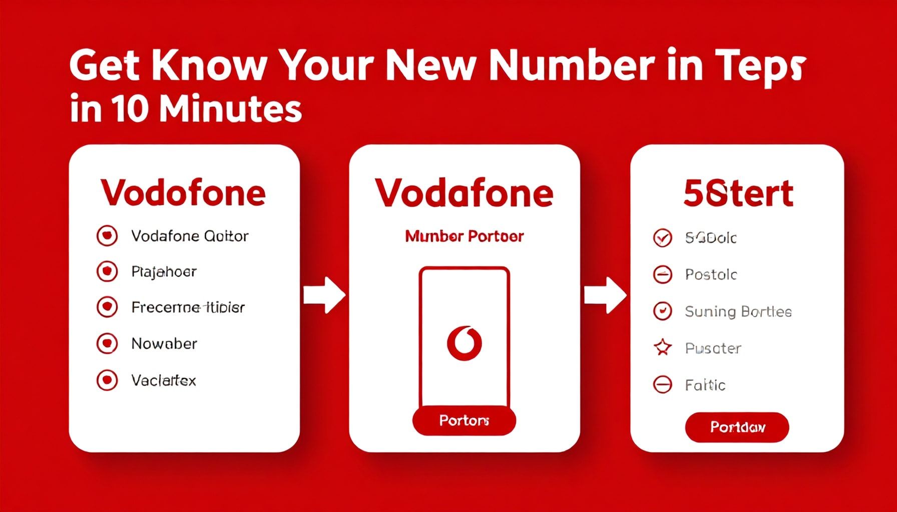 10 Dakikada Yeni Numaranızla Tanışın: Vodafone Numara Taşıma Adımları*