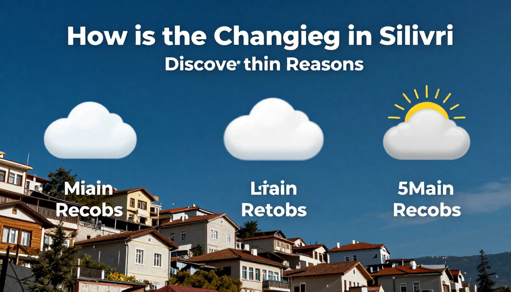 Silivri'de Hava Durumu Nasıl Değişiyor? 5 Ana Nedeni Keşfedin*