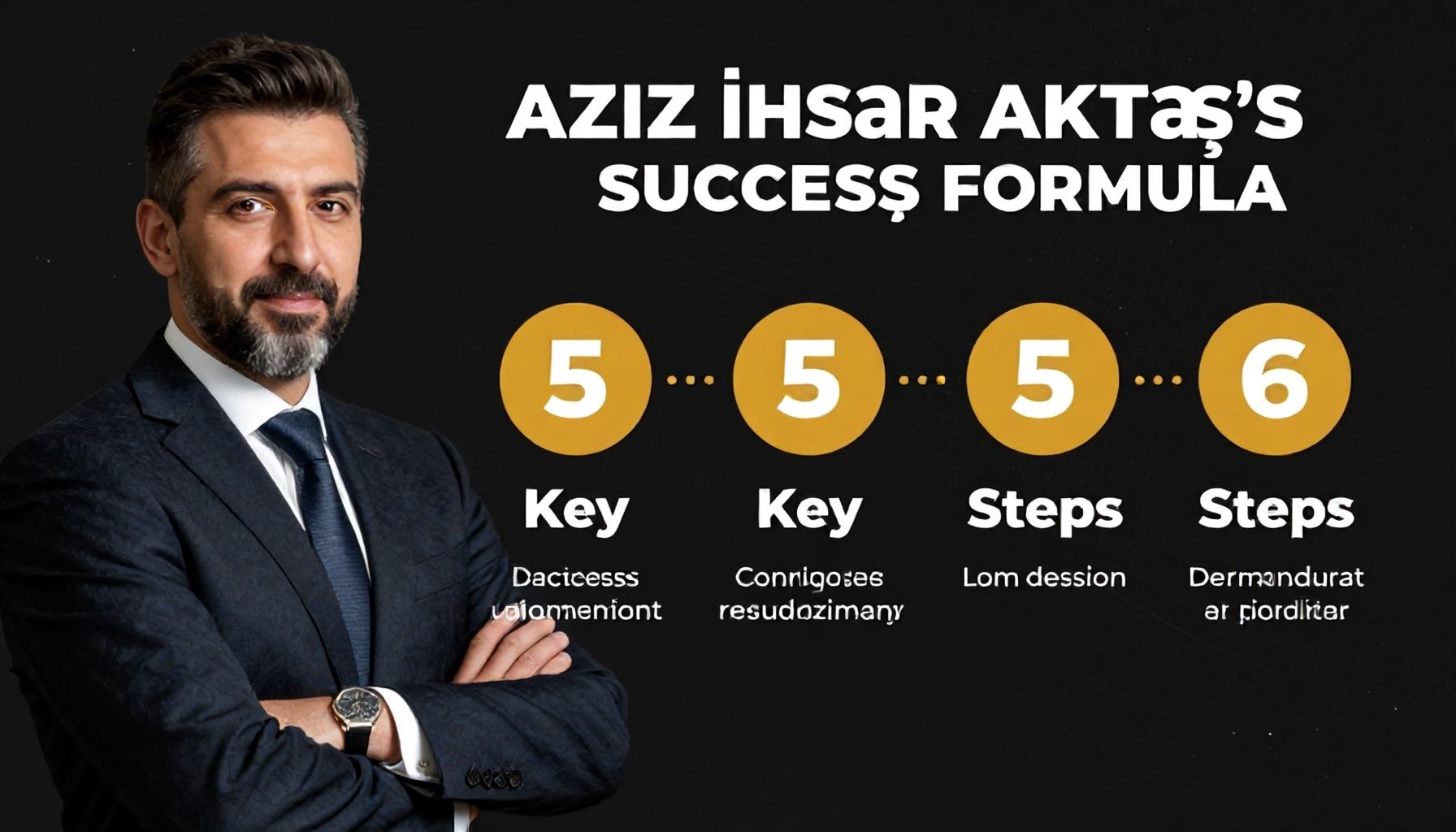 Aziz İhsan Aktaş'ın Başarı Formülü: 5 Ana Adım*