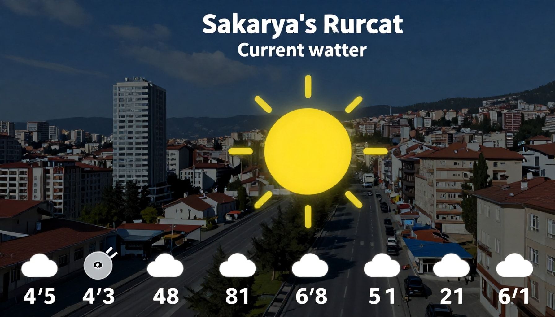 Sakarya'nın Güncel Hava Durumu: Anlık Veriler ve Önemli Detaylar*