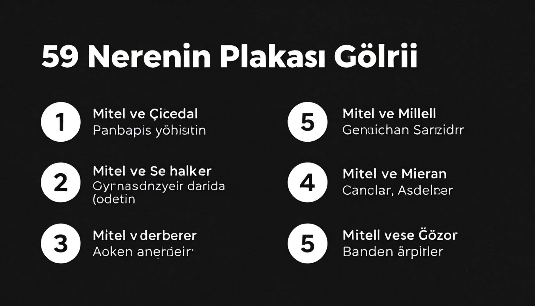 59 Nerenin Plakası Gerçekleri: Mitler ve Gerçekler"*
