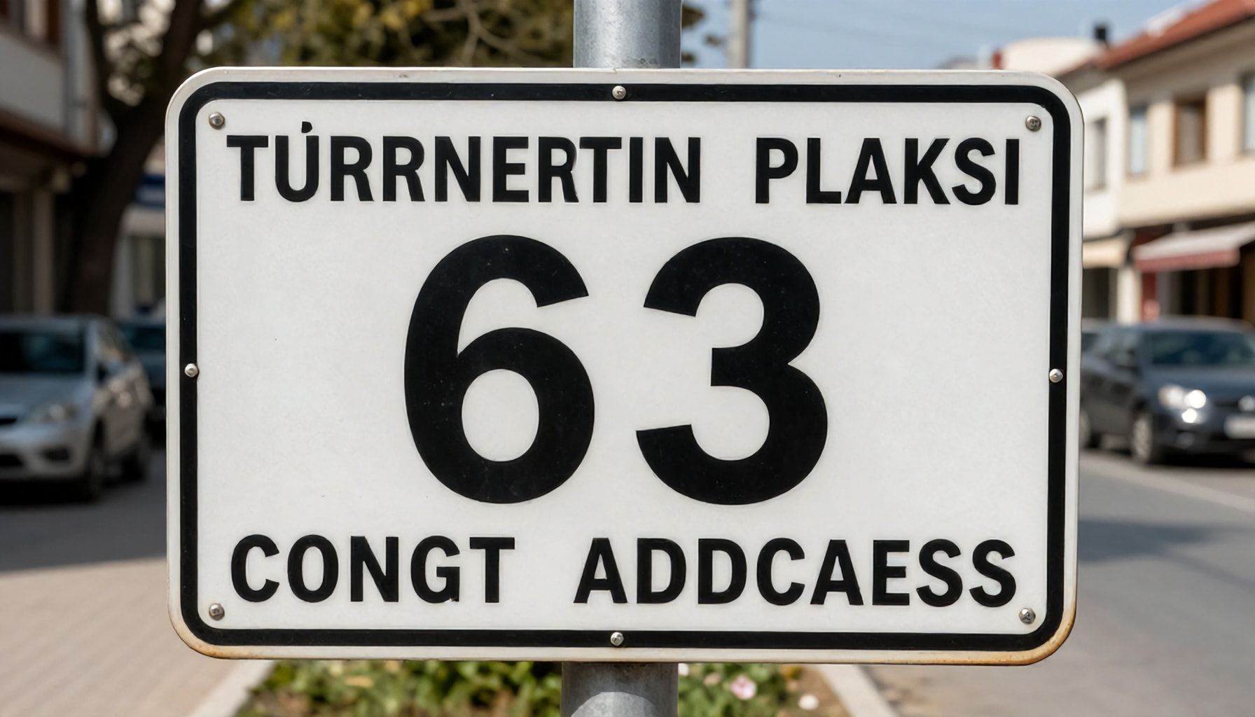 Neden 63 Nerenin Plakası Türkiye'nin En Güvenilir Adres Bulma Yolu?*