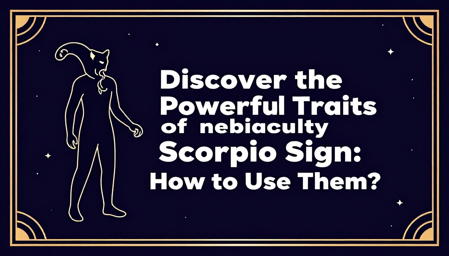 Akrep Burcu'nun Güçlü Özelliklerini Keşfedin: Nasıl Kullanırsınız?*