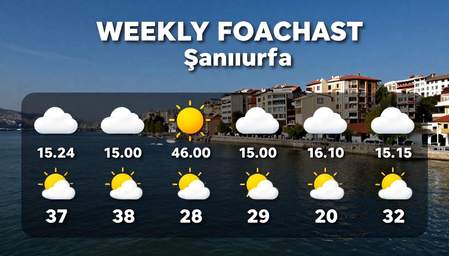 Şanlıurfa'da Haftalık Hava Öngörüsü: 5 Günlük Tahmin ve Hazırlık Yöntemleri*