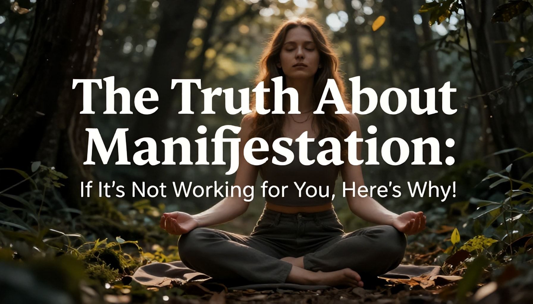 The Truth About Manifestasyon: Sizde Çalışmıyorsa Bu Yüzden!*