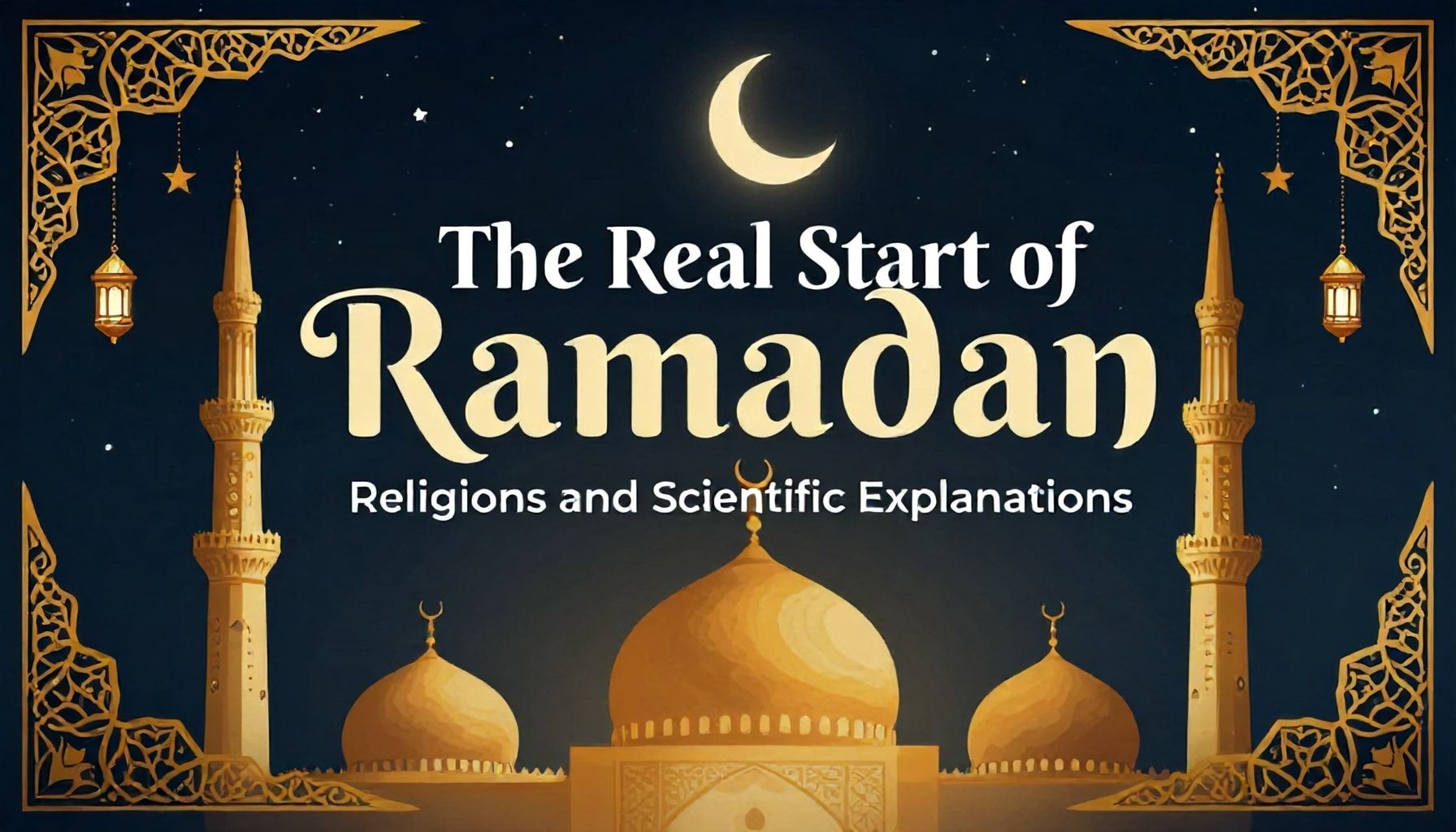 Ramazan’ın Gerçekten Ne Zaman Başladığı: Dini ve Bilimsel Açıklamalar*