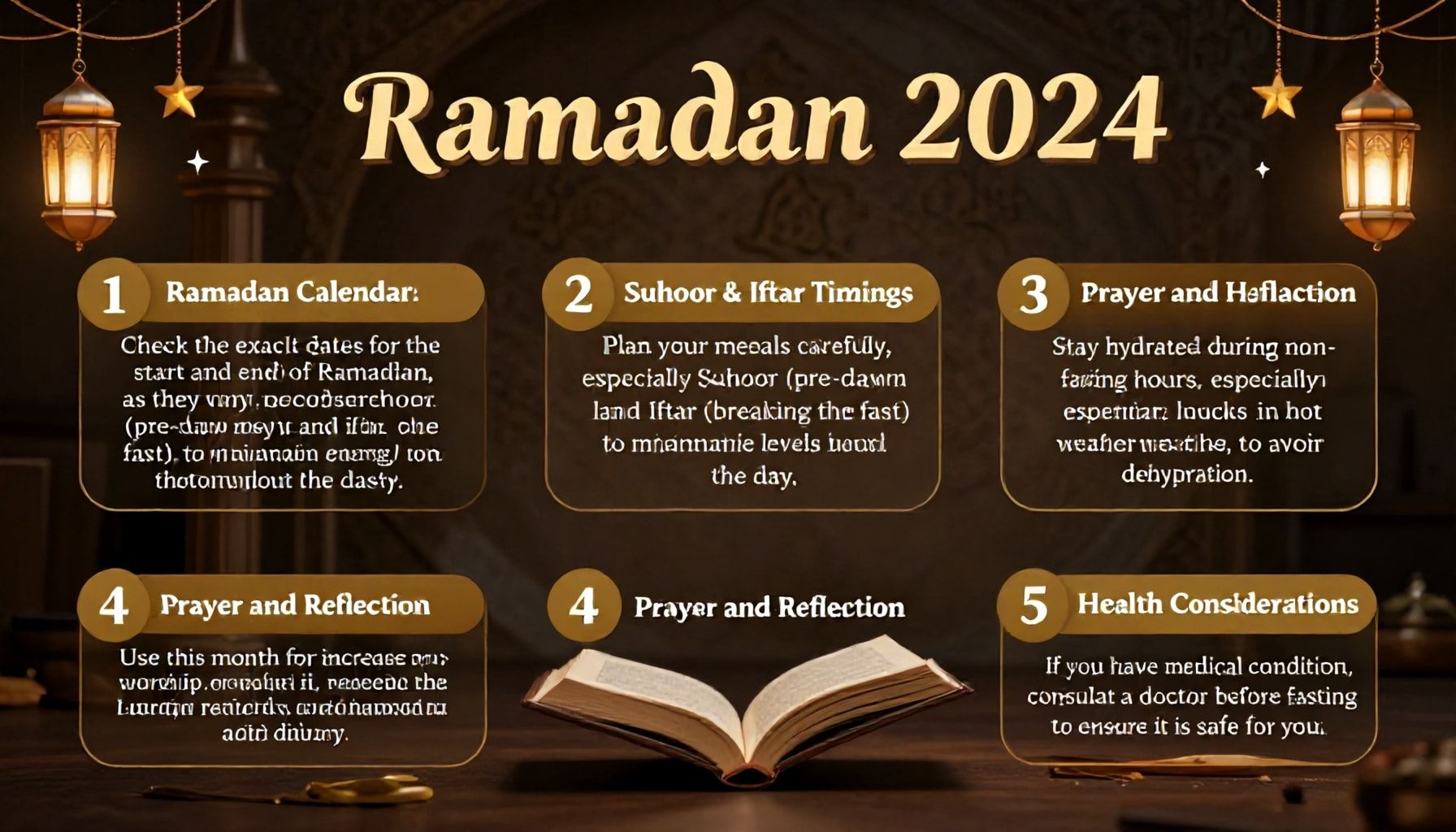 Ramazan 2024’te Dikkat Edilmesi Gereken 5 Önemli Not*