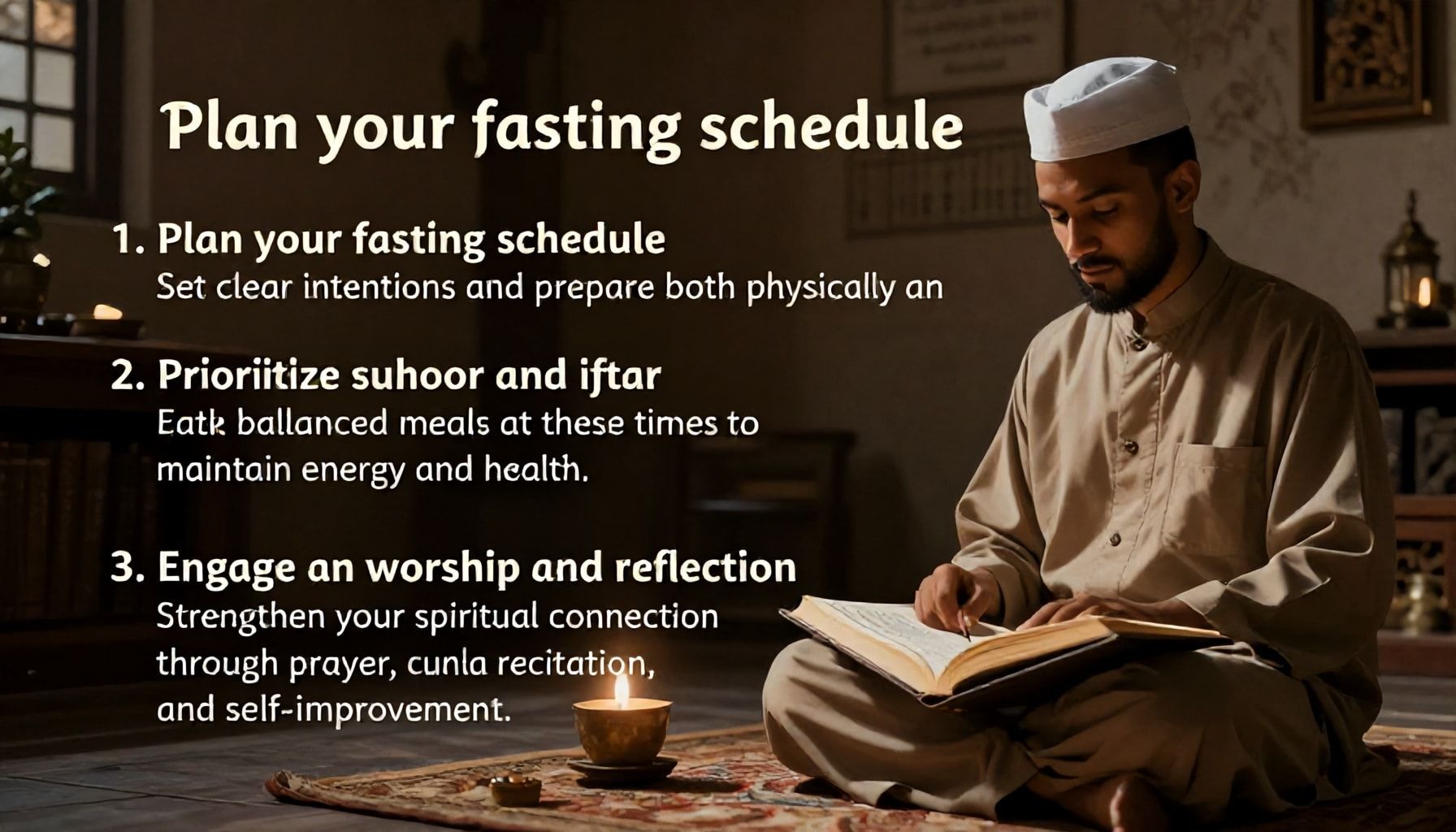 Ramazan’ı Doğru Bir Şekilde Yaşamak İçin 3 Temel Adım*