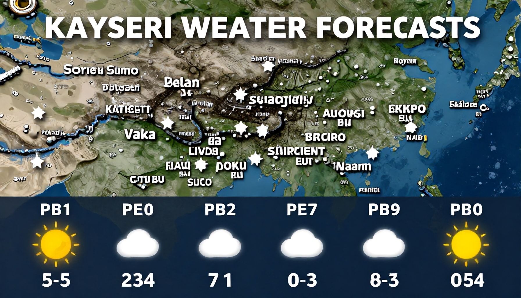 Kayseri'nin Hava Durumu Tahminleri: Bilgisizlikten Kurtulun ve Planlarınızı Düzenleyin"*