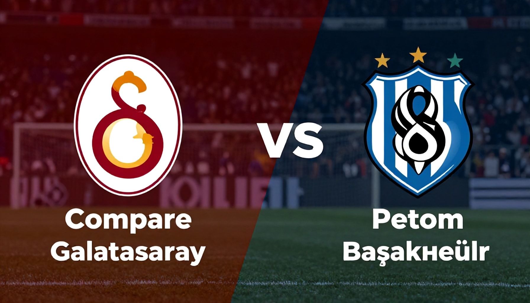 5 Ana Kriterde Galatasaray ve Başakşehir'i Karşılaştırın: Takımların Güçlü ve Zayıf Yönleri*