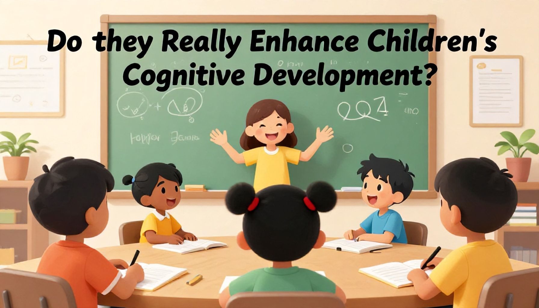 Çizgi Film Karakterleriyle Oyunlar: Gerçekten Çocukların Akıl Gelişimini Artırır mı?"*