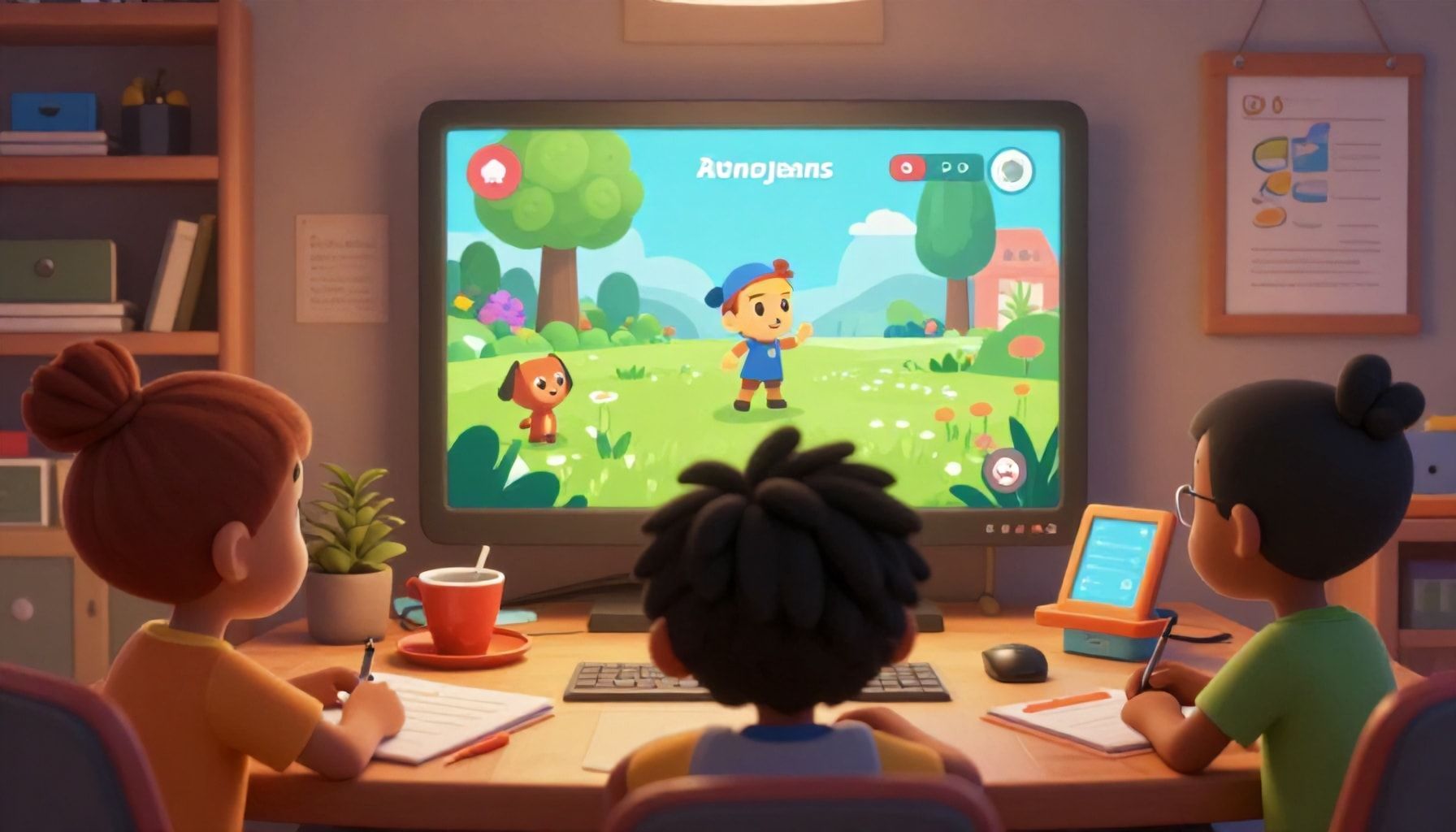 Çizgi Film Karakterleriyle Oyunlar Nasıl Eğitici Olabilir? 3 Ana Yöntem"*