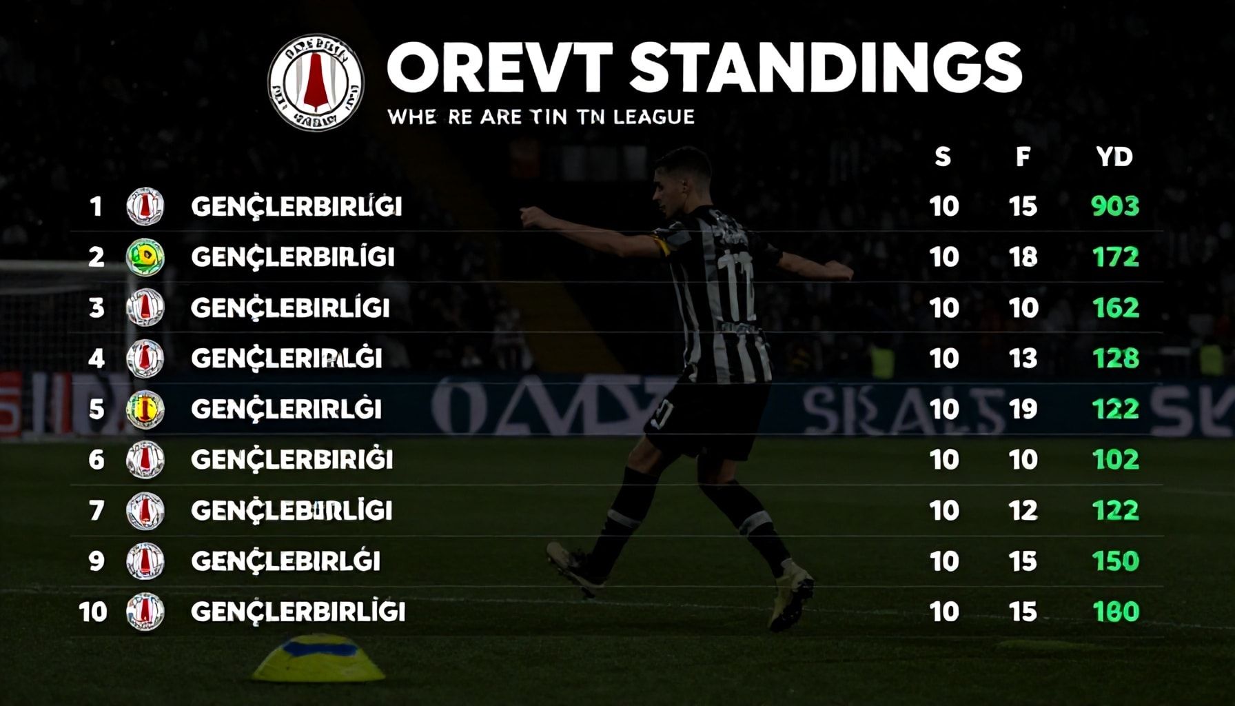 Gençlerbirliği'nin Güncel Puan Durumu: Ligde Nerede Duruyor?*