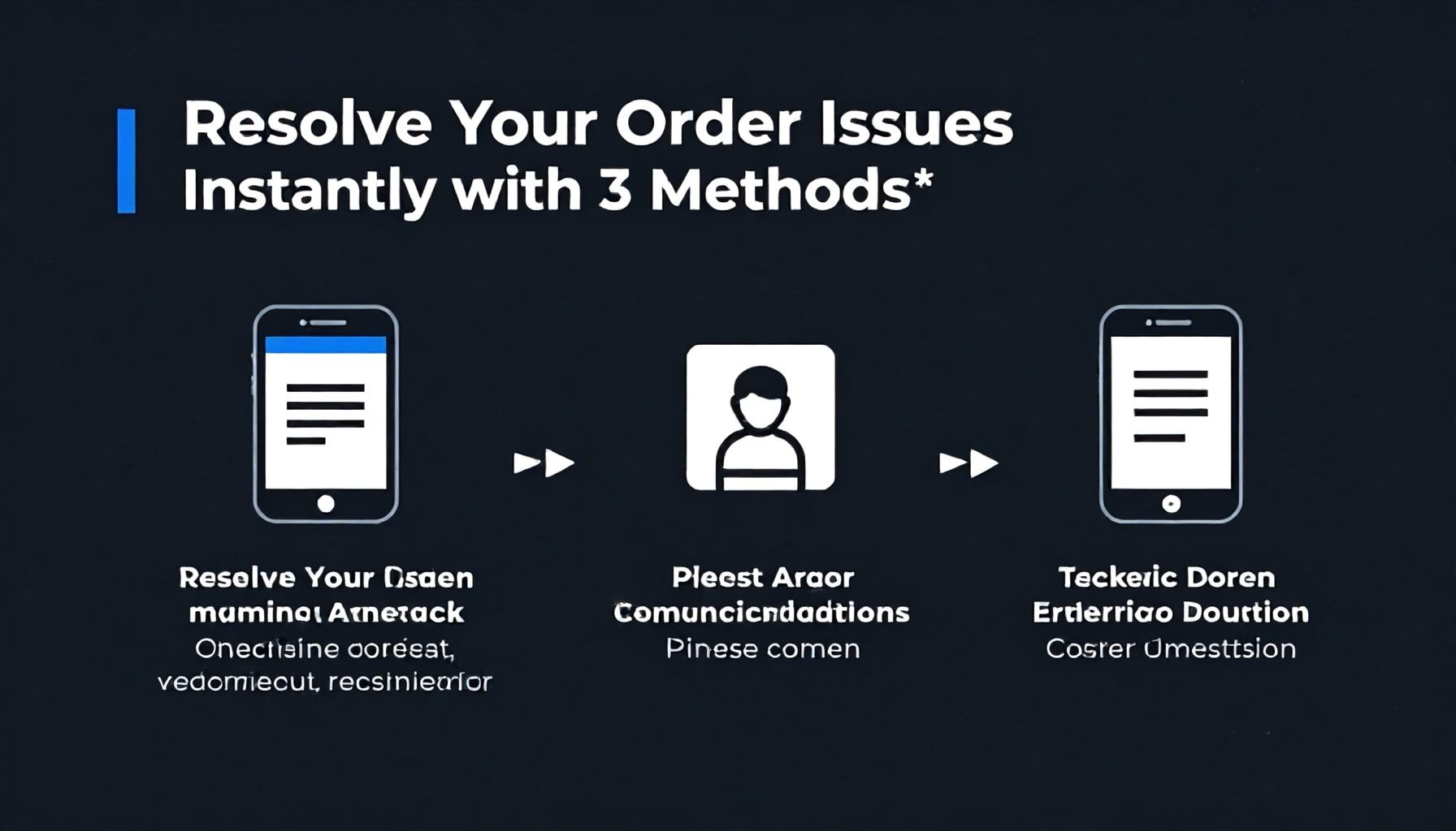3 Yöntemle Sipariş Sorunlarınızı Anında Halletmek*