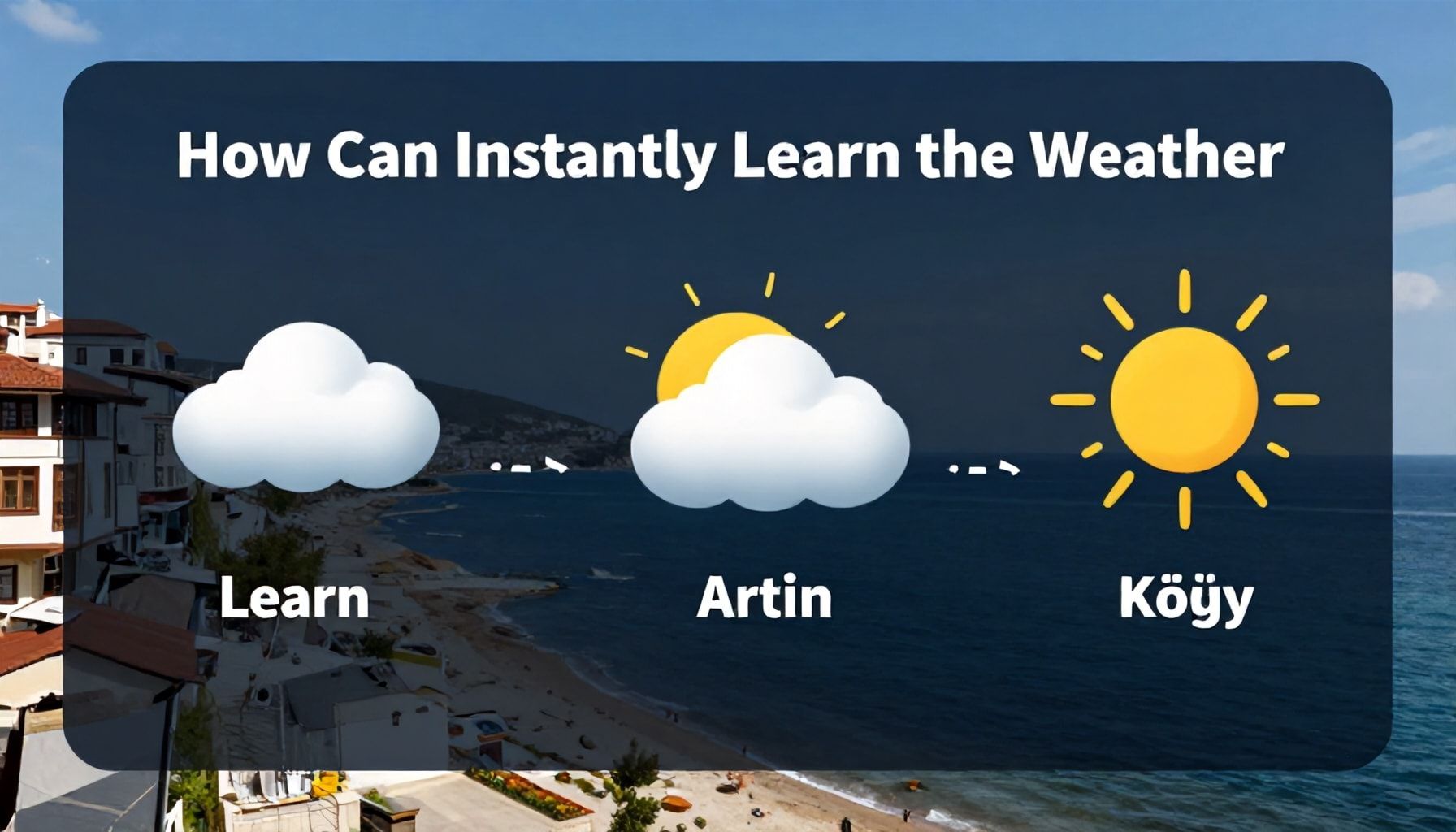 Nasıl Arnavutköy Hava Durumunu Anında Öğrenirsiniz?*