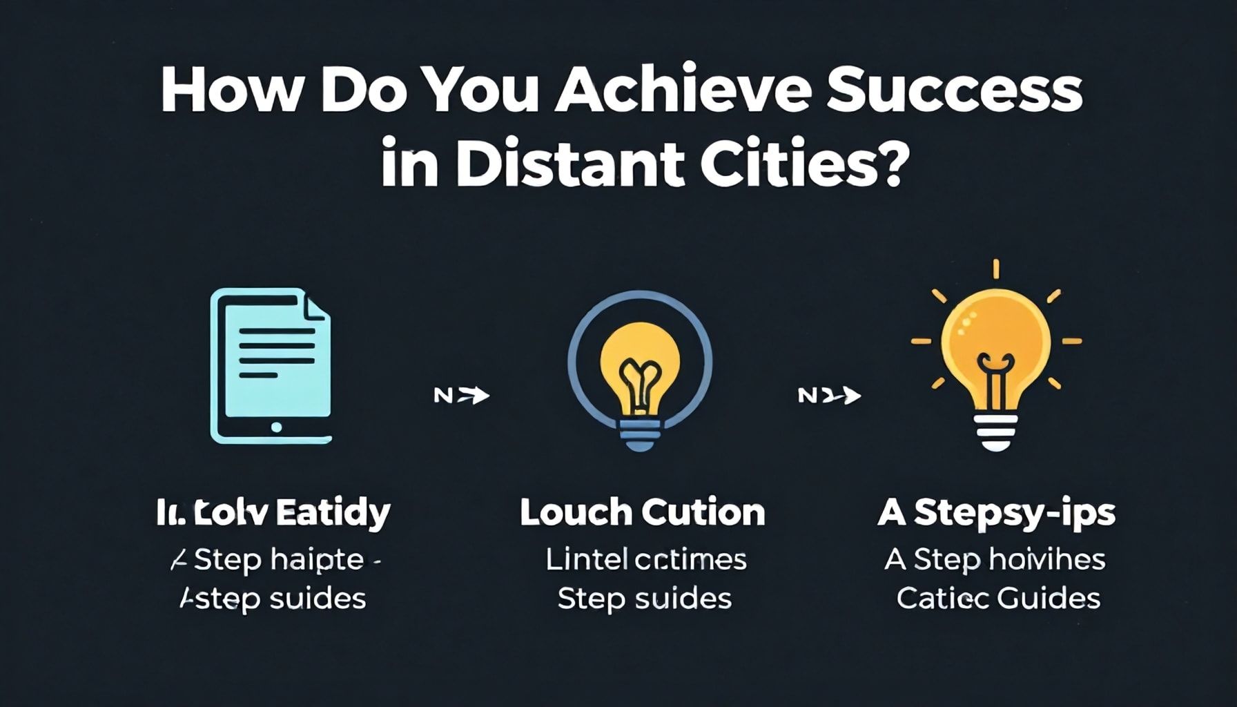 Uzak Şehirlerde Başarıya Nasıl Kavuşursunuz? Adım Adım Rehber"*